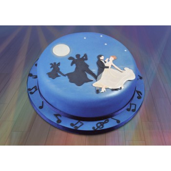 Tanečníci - patchwork na marcipán